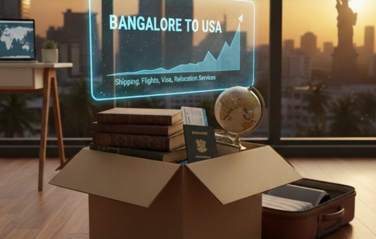 Bangalore to USA Moving Cost