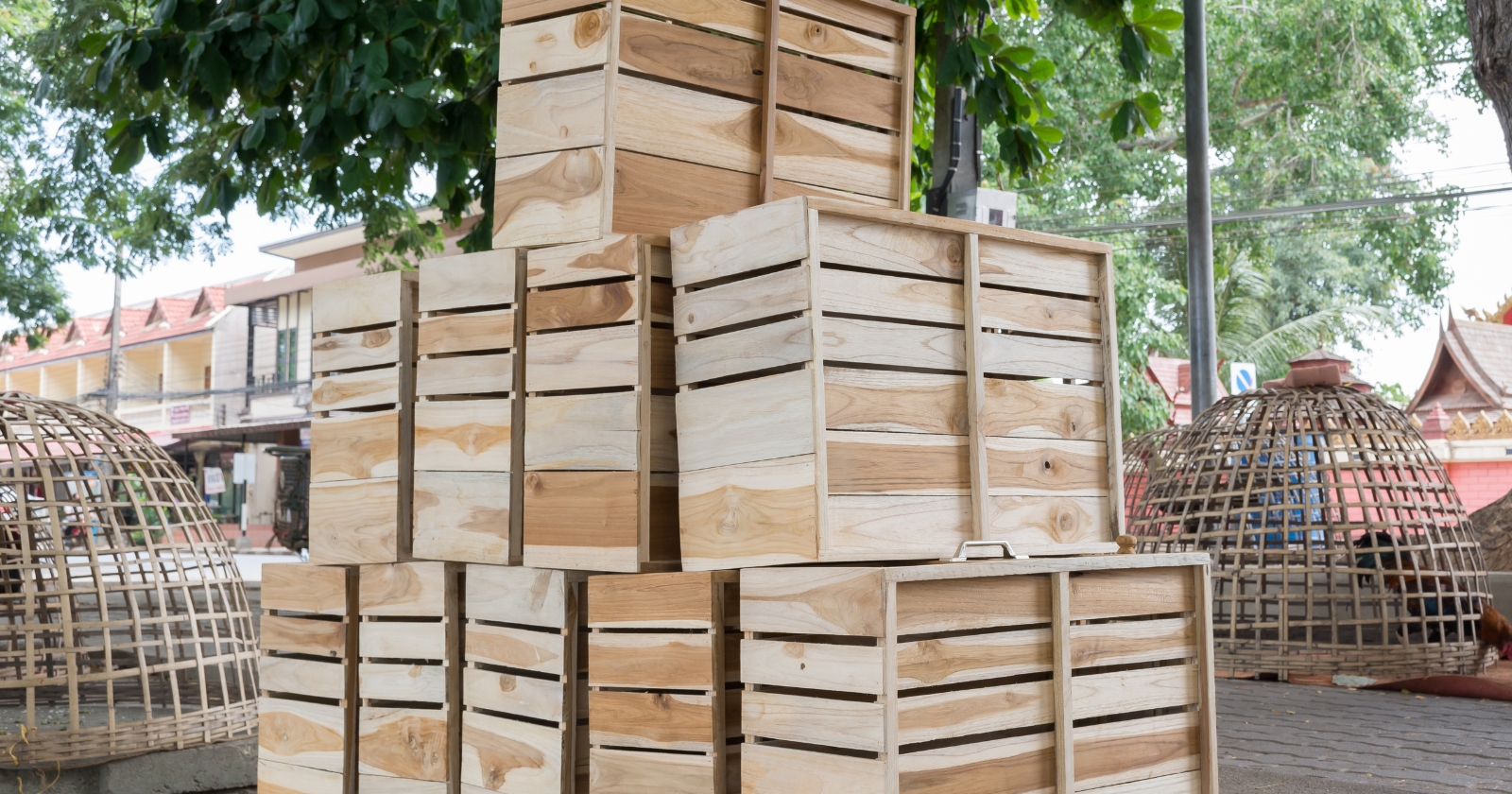 Wooden Box Crate Packing